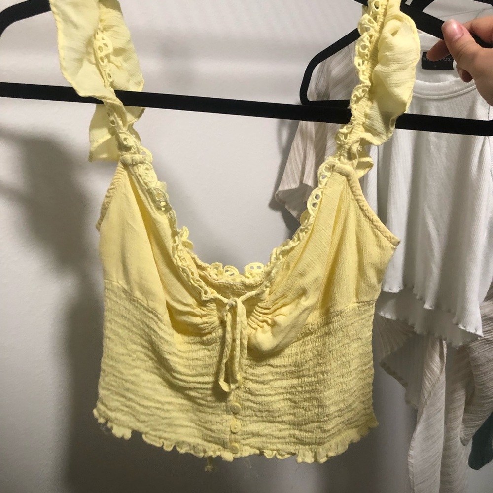 Princess Polly Yellow top